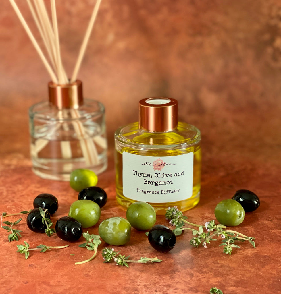 THYME, OLIVE AND BERGAMOT DIFFUSER