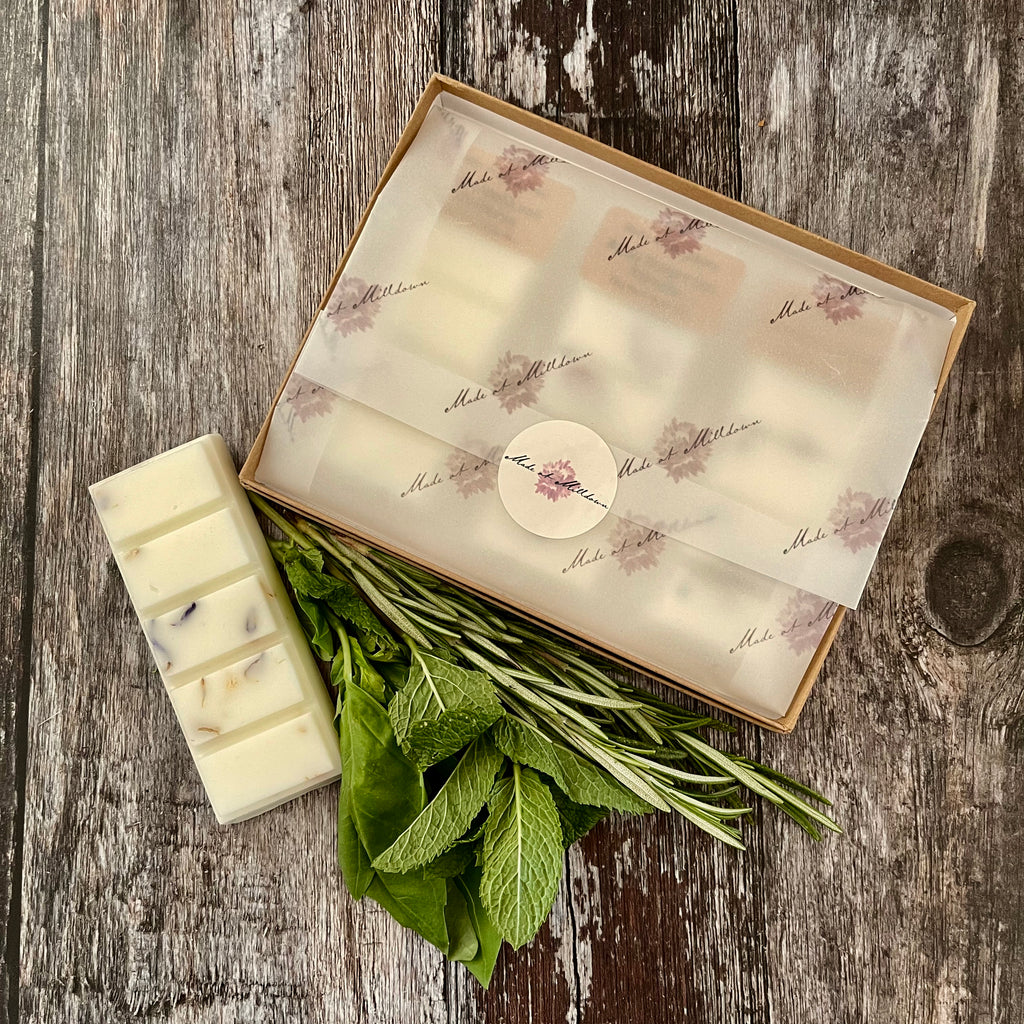 IN THE HERB GARDEN - TRIO OF WAX MELT SNAP BARS